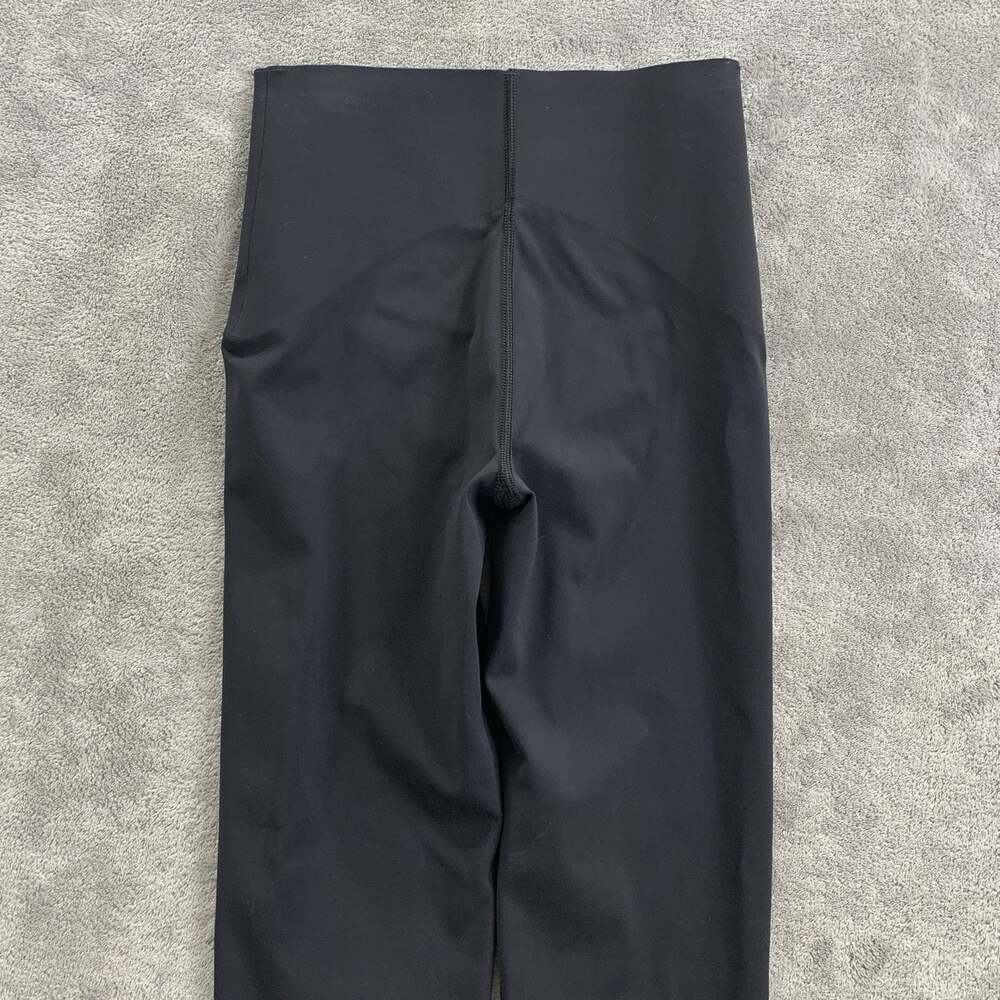 SpanxShape Bodyline 7/8 Leggings Womens XS Black Full Tummy Compression Gym - Picture 12 of 12